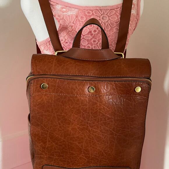 New MAX STUDIO Convertible Adjustable Backpack Vegan Purse Handbag main image 6